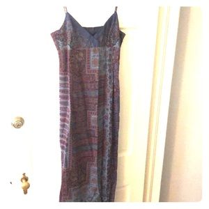 Spaghetti strap maxi dress by Laundry